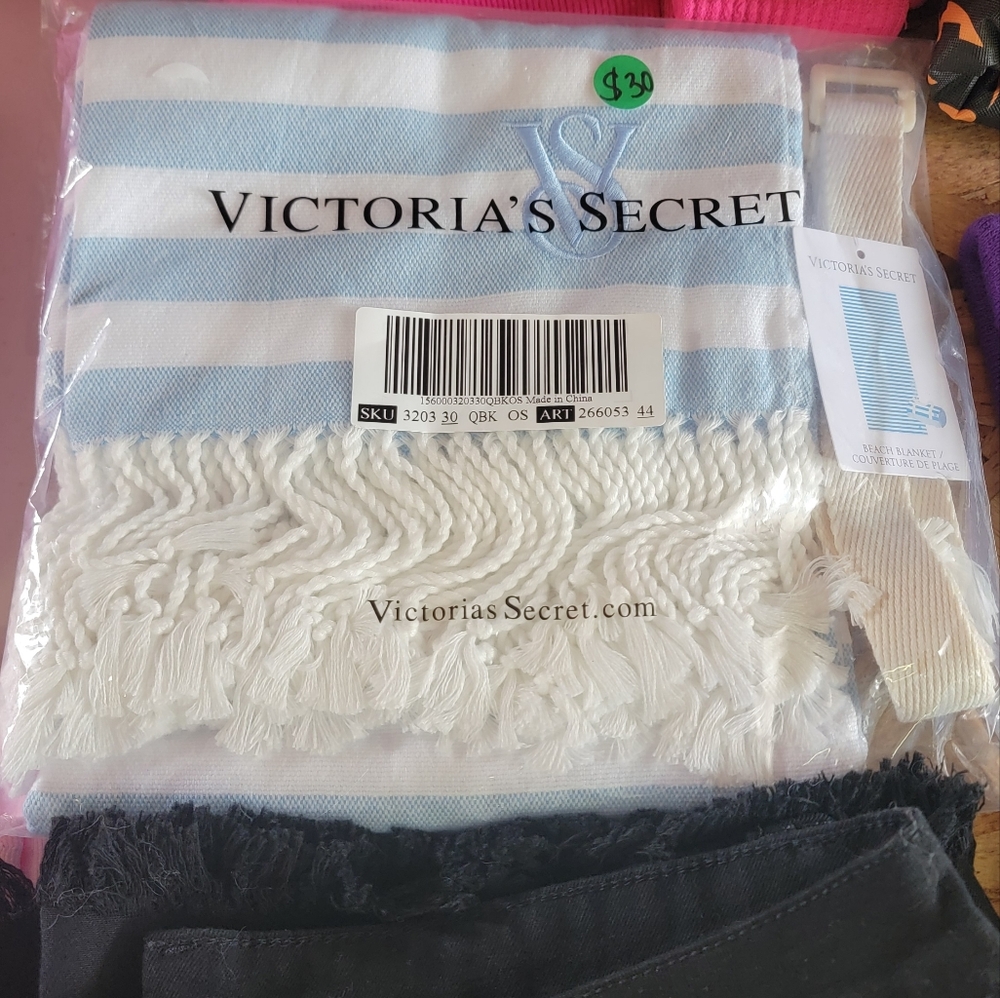 A victoria's secret Beach Blanket